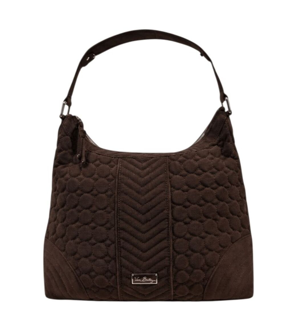 VERA BRADLEY Espresso Baroque Hobo Bag